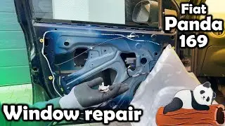 Fiat Panda 169 window repair