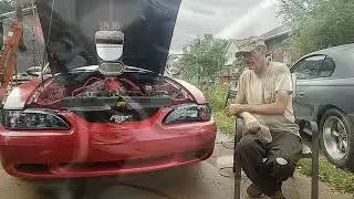 Sn95 /1997 Mustang Build to Pro Street Big Tire Mustang with a 347 engine