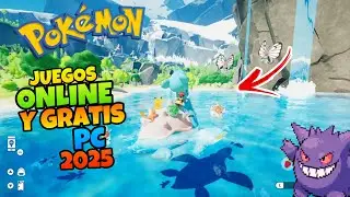 👉 3 JUEGOS de POKEMON ONLINE para PC 2025 🔥