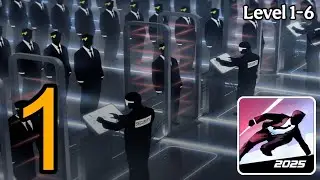 Vector &ndash; Gameplay Walkthrough | Level 1&ndash;6 (Chapter 1) | Mobile Parkour Game