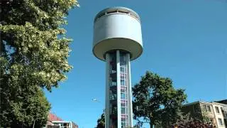 Zit er water in de watertoren?