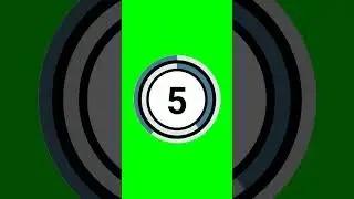 most useful timer | 10 seconds timer | green screen #shorts #greenscreen #animation #trending