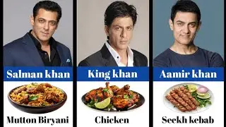 &ldquo;Bollywood Actors Favourite Food Comparison. Bollywood Actors Ka Favourite Khana kya Hai. 