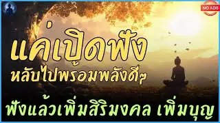 ฟังก่อนนอน หลับไปพร้อมพลังดีๆ ที่สั่งสมมา | ฟังแล้วเพิ่มสิริมงคล เพิ่มบุญ