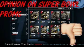 OPINION ON SUPER BOWL PROMO!!! :: MADDEN 16 ULTIMATE TEAM PS4