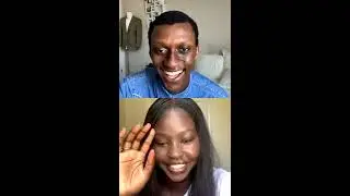 Models Alioune Fall & Aweng Chuol on Models.com Instagram Live