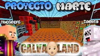 ✔ How to do the MARTE PROJECT of THEGREFG and TARIFA in MINECRAFT Calvaland | Chest area |