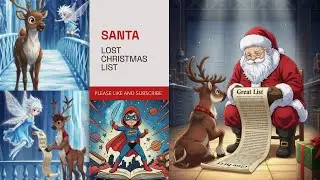 Santa and the Lost Christmas List | North Star Adventure for Children