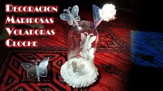 Decoracion Mariposas Voladoras Cloche