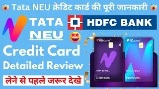 Tata NEU HDFC Bank Credit Card : Pros & Cons | Full Review | Features, Benefits, & Charges