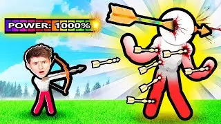 Max Arrow Power Unlocked! (Ragdoll Archers)