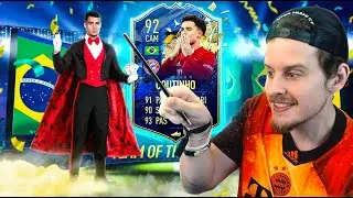 THE LITTLE MAGICIAN?! 92 TEAM OF THE SEASON COUTINHO PLAYER REVIEW! FIFA 20 Ultimate Team