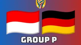 INDONESIA VS GERMANY | GROUP P | PES WORLD CUP 2025 | PES 2021