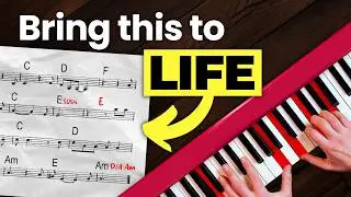 How to Turn Any Lead Sheet Into Flowing Music (in 7 Steps)