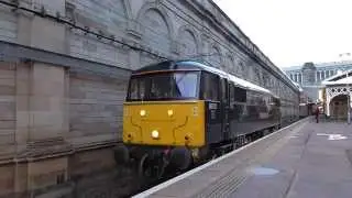 Caledonian Sleeper 86101 | 0Z90 Doncaster to Mossend Departs Edinburgh Waverley 20/02/15