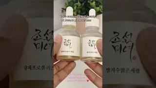 Let&rsquo;s compare the 2 Beauty of Joseon Glow Serum✨ #shortvideo