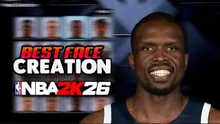 Best Luol Deng Face Creation Tutorial on NBA 2K26!