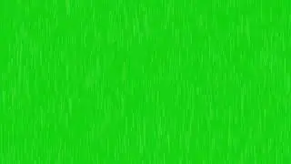Rain Effect Green Screen | Realistic Rainfall Animation for Video Editing | Chroma Key Background