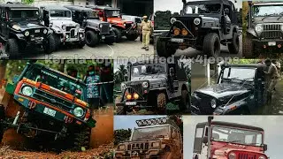 kerala top modified 4×4 off road jeeps