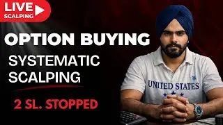 Day 5 | 2 SL, Stopped Trading | Live Nifty Options Systematic Scalping