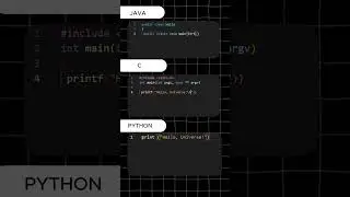 Java vs C vs Python: Which Language Should You Learn First? 🔥 #Shorts