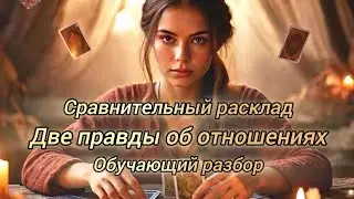 Сравнительный расклад 🔮. Две правды об отношениях. 