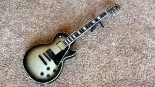 2008 gibson Les Paul custom classic silver burst
