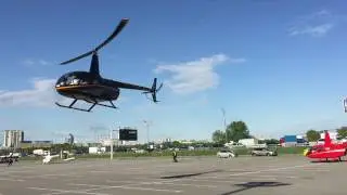 Выставка вертолетов. HELIRUSSIA