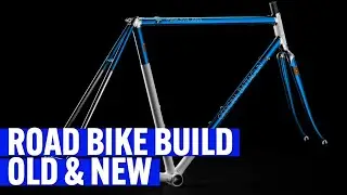 This ROAD BIKE BUILD blends the BEST STEEL TUBING of the 80s with MODERN parts!