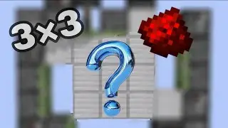 How to make 3 by 3 door in Minecraft redstone || Echo M_Star || #minecraft #gaming #video #redstone 