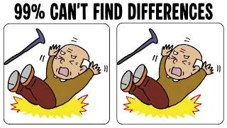 99% Can't FIND 3 Differences!