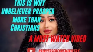 This is why unbelievers prosper more than Christians @lfcw