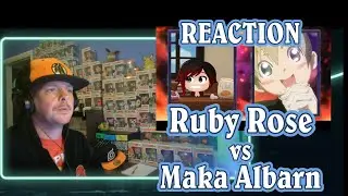 Руби Роуз против Маки Албарн (RWBY против Пожирателя Душ) | СМЕРТЕЛЬНАЯ БИТВА! Реакция
