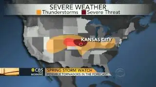 Spring storm brings golf-ball sized hail in Kansas