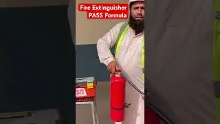 Fire Extinguisher PASS Formula | Safety Training in Urdu | Aizaz Service Provider