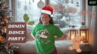 ROCKIN Holiday Hits🎄🌟🤘🏻20MIN Beginner Dance Cardio (All Standing, No Equipment!)
