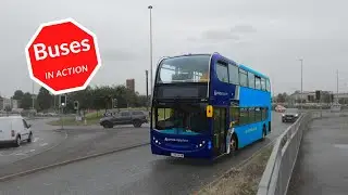 Buses in Action around the UK 2(Compilation)