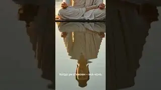 Будда и зеркало воды #globalbuddhism #motivation #focusonthepresent #memes #love #quotes