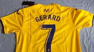 Minejerseys Villarreal Soccer Jersey Home Replica 2021/22 Unboxing Review