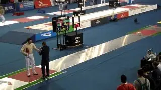 15.03.29 T16 MONTANO Aldo(ITA) vs LIMBACH Nicolas(GER) - 2015 Seoul Fencing MS Grand Prix