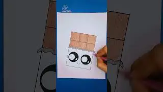 COLORING HAPPY CHOCOLATE DAY DRAWING #shorts #short