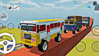 Drive Dumper and Unloading Stone From Bus 🚌 in Game🔥|| #dj #jcb#truck#challenge#games