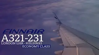 [FLIGHT REVIEW] FINNAIR (ECONOMY) | London LHR - Helsinki | AIRBUS 321-231