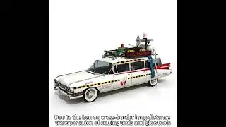 Ecto-1A Classic Car Paper Model Kit