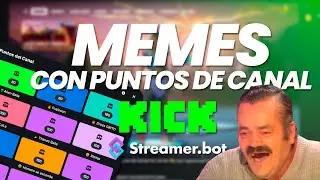 👽 C&oacute;mo Mostrar V&iacute;deos al Canjear Puntos de Canal en Kick - Streamer Bot
