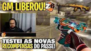 O GM ME DEIXOU TESTAR AS NOVAS RECOMPENSAS DO PASSE! 😱 | CrossFire