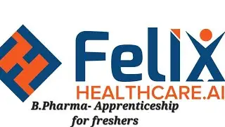 Pharma job alert ⚠️| Felix Generics | B.pharma Fresher | Apprenticeship | Madhyapradesh