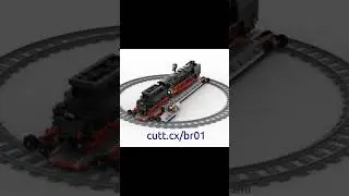 BR01 on turntable LEGO IDEAS #train #lego #moc #legoideas #SafiriBricksWorld #starwars #automobile
