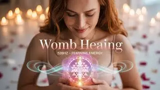 Hormonal Balance &ndash; Womb Healing Sounds Live | Divine Feminine Energy | Chakra Balancing Music 24/7