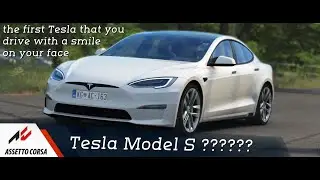 Assetto Corsa - Tesla Model S V8 !!!